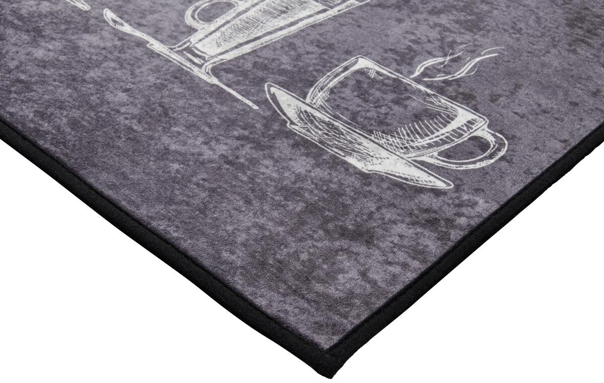 Küchenläufer Trend grau B/L: ca. 50x150 cm