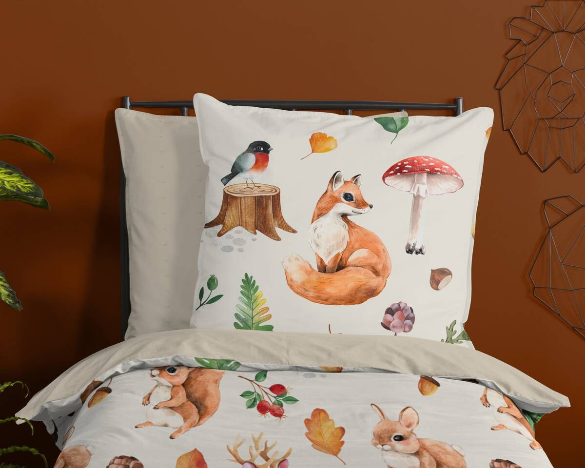 Baumwoll Bettwäsche Autumn Flanell