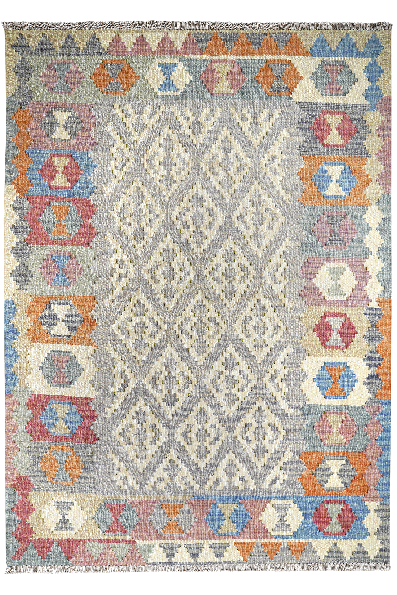 PersaTepp Teppich Kelim Gashgai bunt B/H/L: ca. 168x1x238 cm