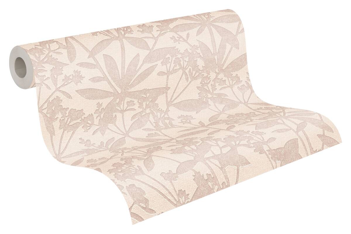 A.S.Creation Vliestapete Terra Floral creme B/L: ca. 53x1005 cm