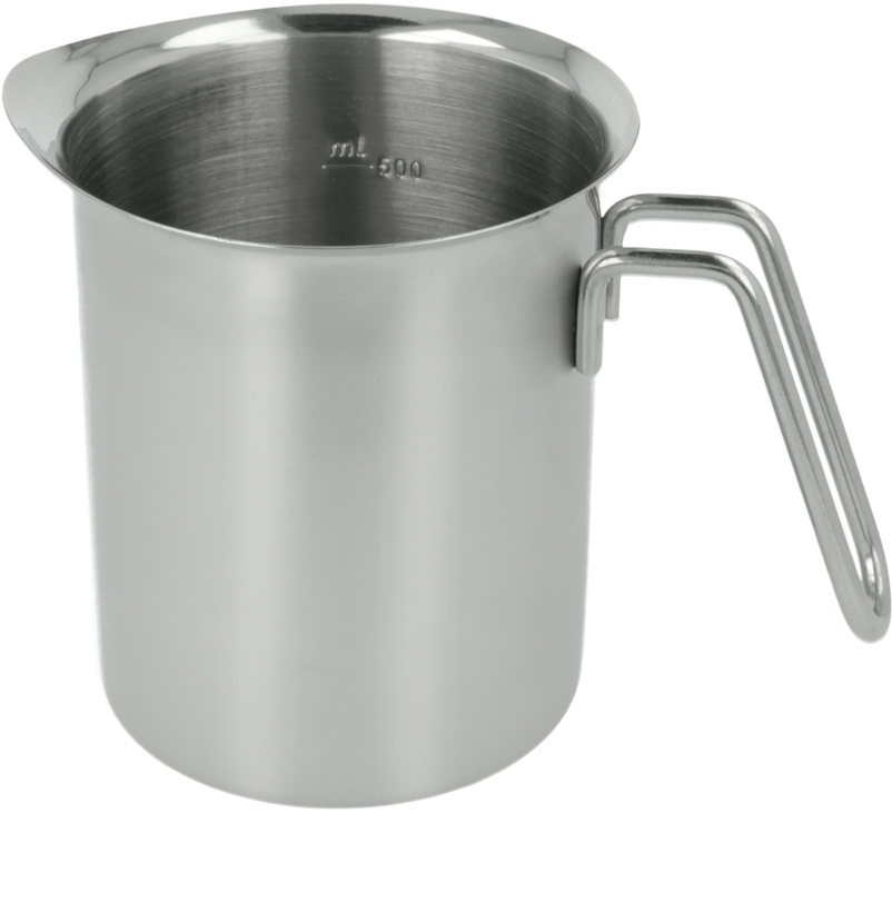 Metaltex Milchkännchen silber Edelstahl