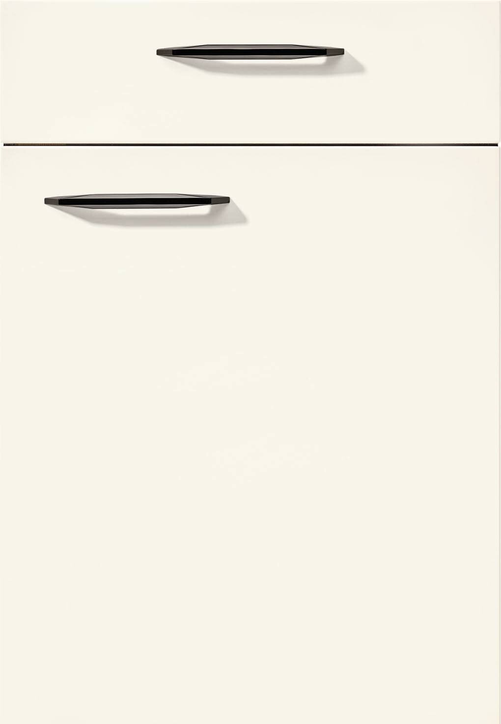 nobilia Küchenblock Novalux Alpinweiß Hochglanz B/H/T: ca. 320x208,8x60 cm