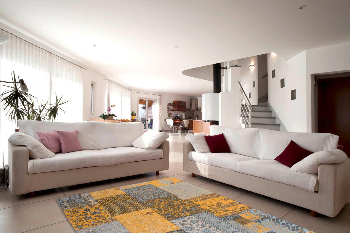 360Living Teppich Symphony gold B/L: ca. 200x290 cm