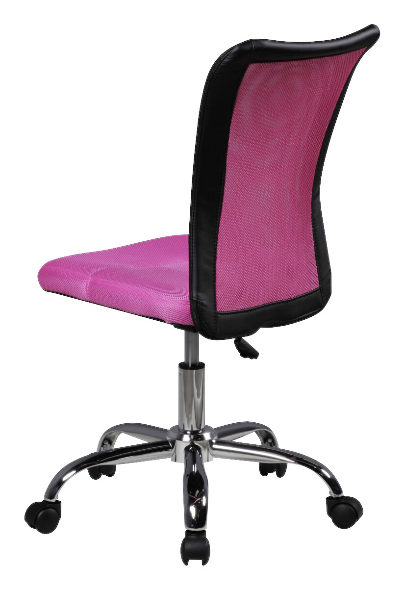 Drehstuhl pink Stoff