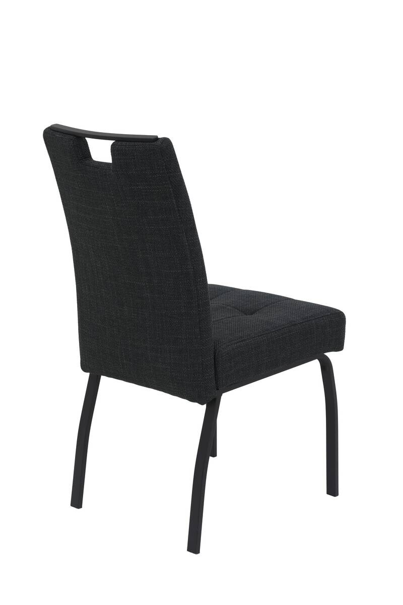 Stuhl Linz anthrazit Microfaser