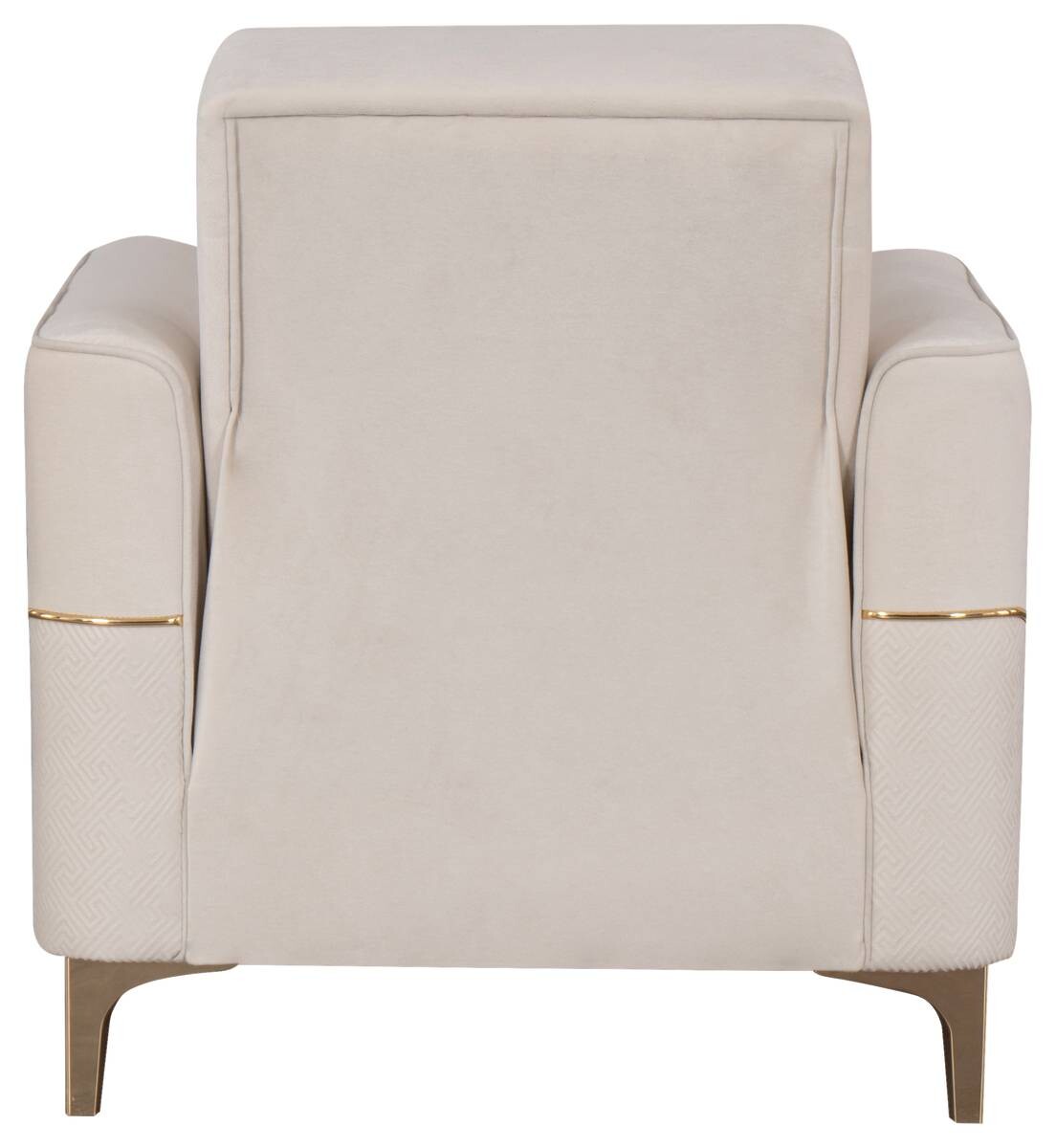 Sofa 3-2-1 Salda beige Microfaser