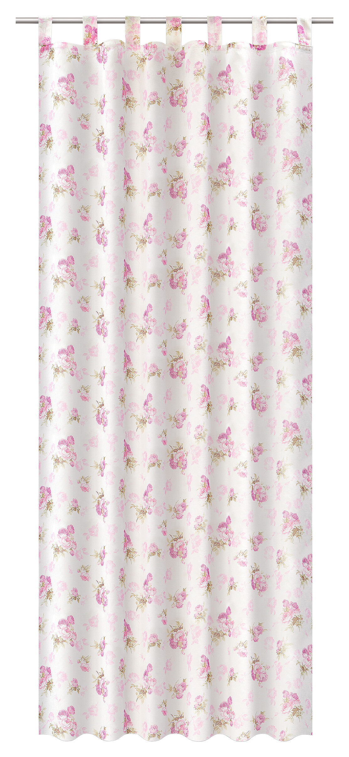 POCOline Kombivorhang Rosemarie-II rosé B/L: ca. 135x245 cm