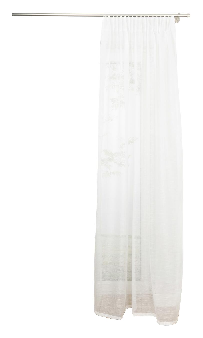 Kombivorhang SOFT weiß B/L: ca. 135x300 cm
