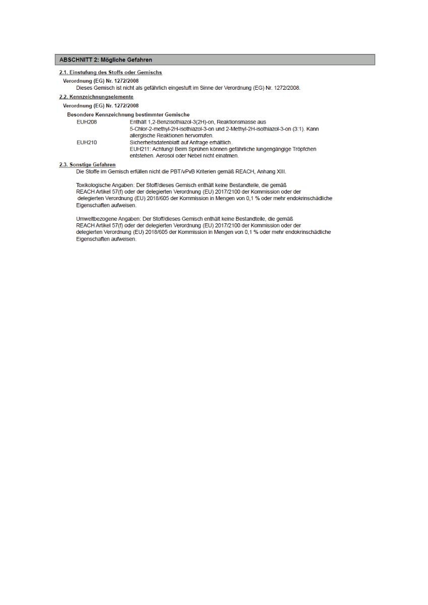 POCOline Acryl Fensterlack weiß seidenmatt ca. 0,75 l