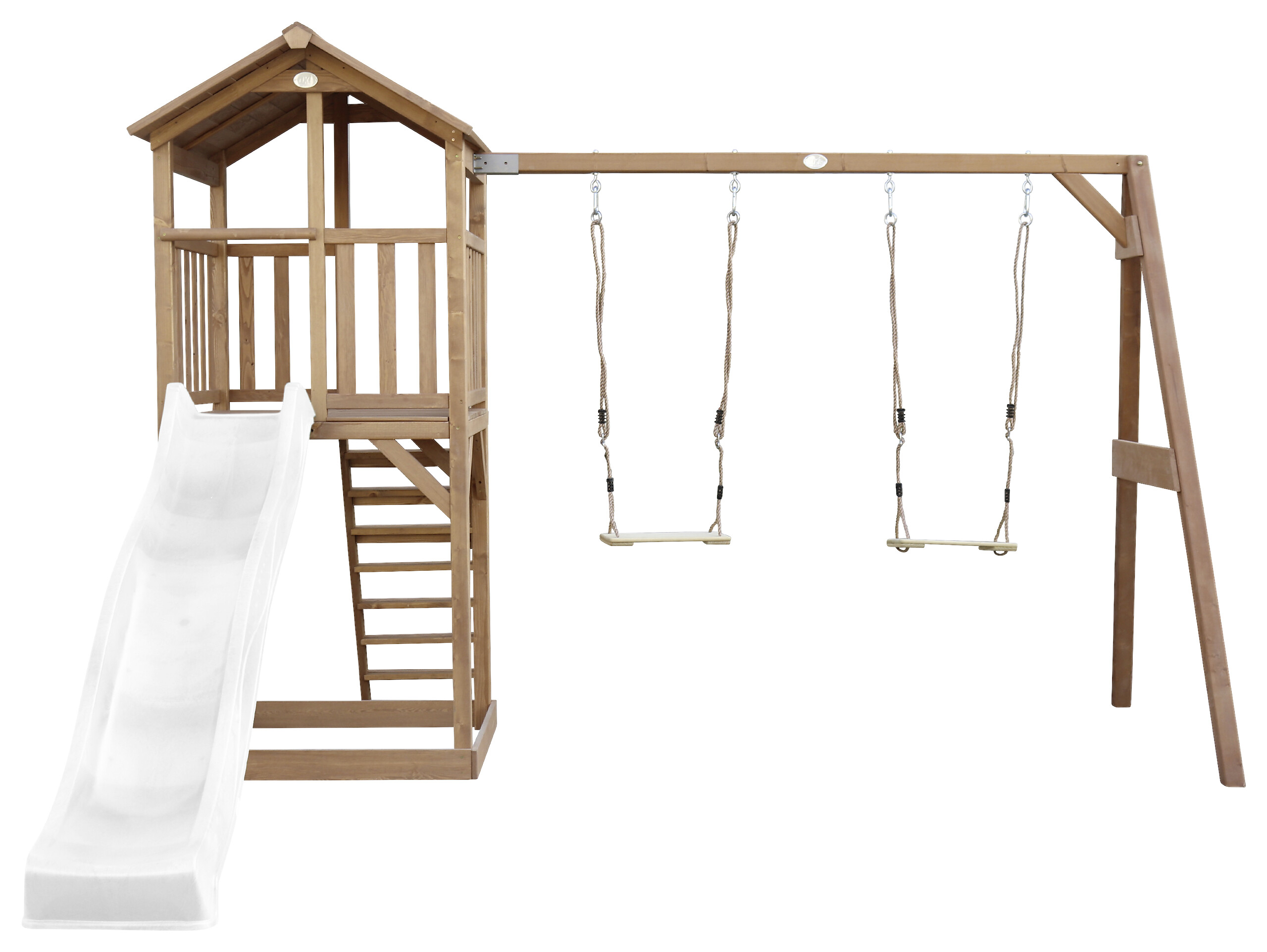 AXI Spielturm Beach Tower braun B/H/L: ca. 357x242x349 cm