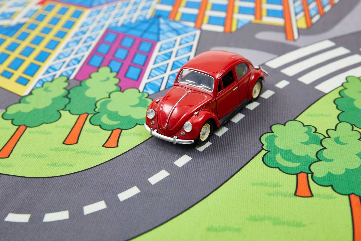 Andiamo Kinderteppich bunt B/L: ca. 100x150 cm