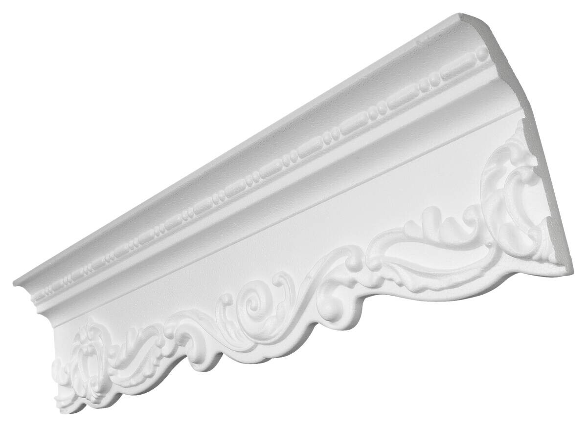 Zierprofil weiß L: ca. 200 cm