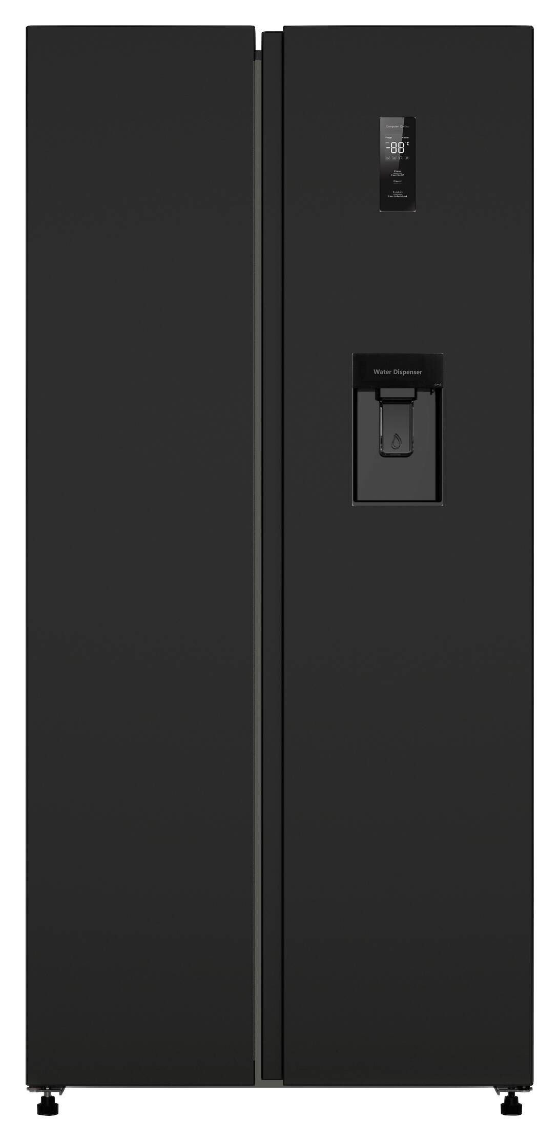 PKM Side-by-Side SBS480NFWDBJ schwarz B/H/T/L: ca. 83x178,5x61x61 cm