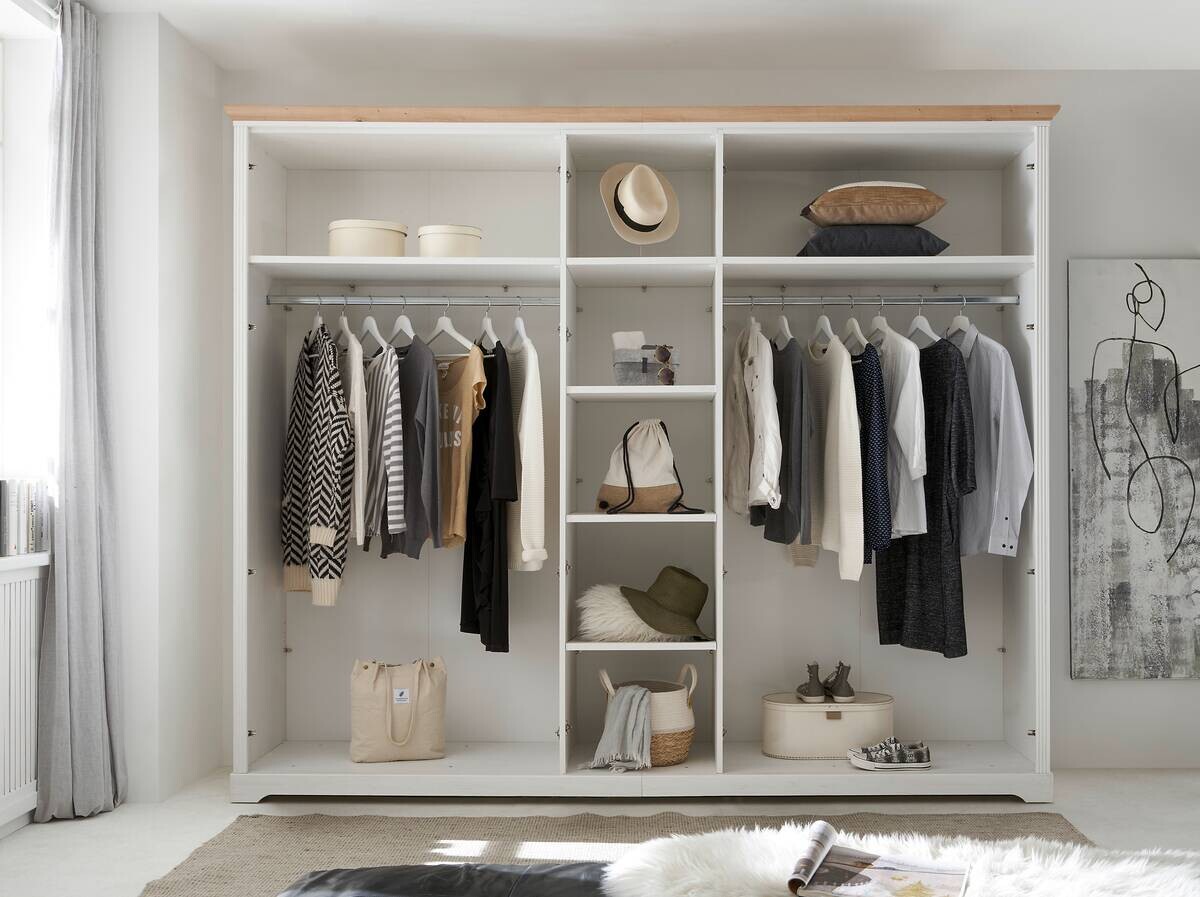 Kleiderschrank Jasmin B/H/T: ca. 266x220x64 cm