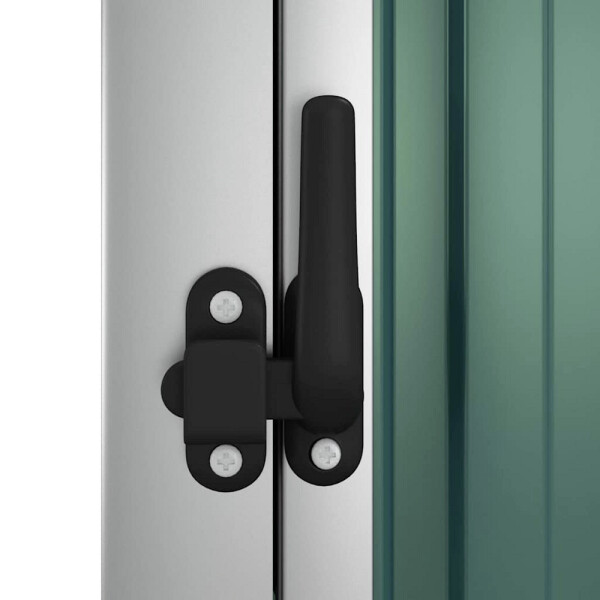 vidaXL Geräteschuppen grün B/H/T: ca. 88x210x93 cm