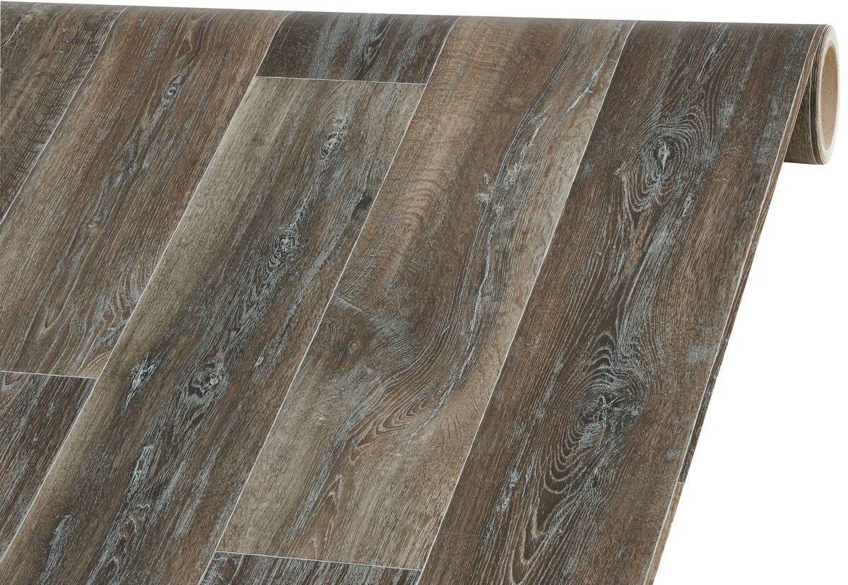 Vinylboden Quintex dunkelbraun Eiche B: ca. 500 cm pro m²