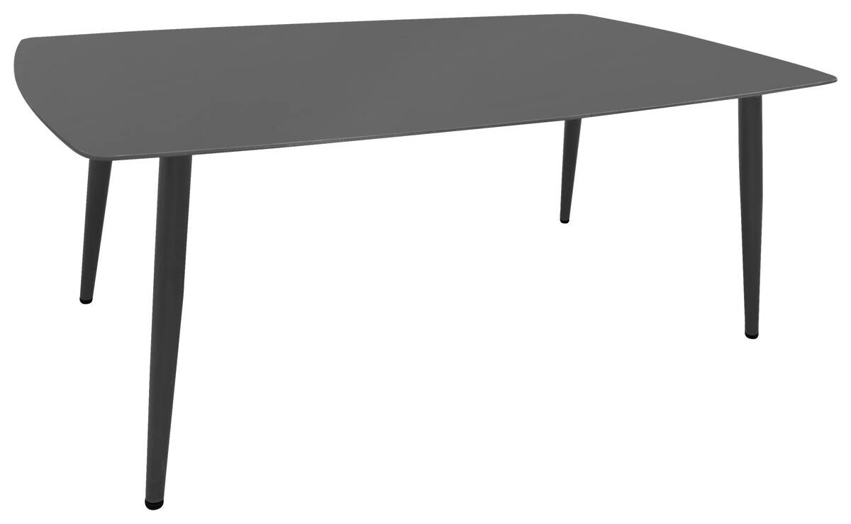 POCOline Gartentisch Lara schwarz Stahlrohr B/H/L: ca. 60x40x105 cm