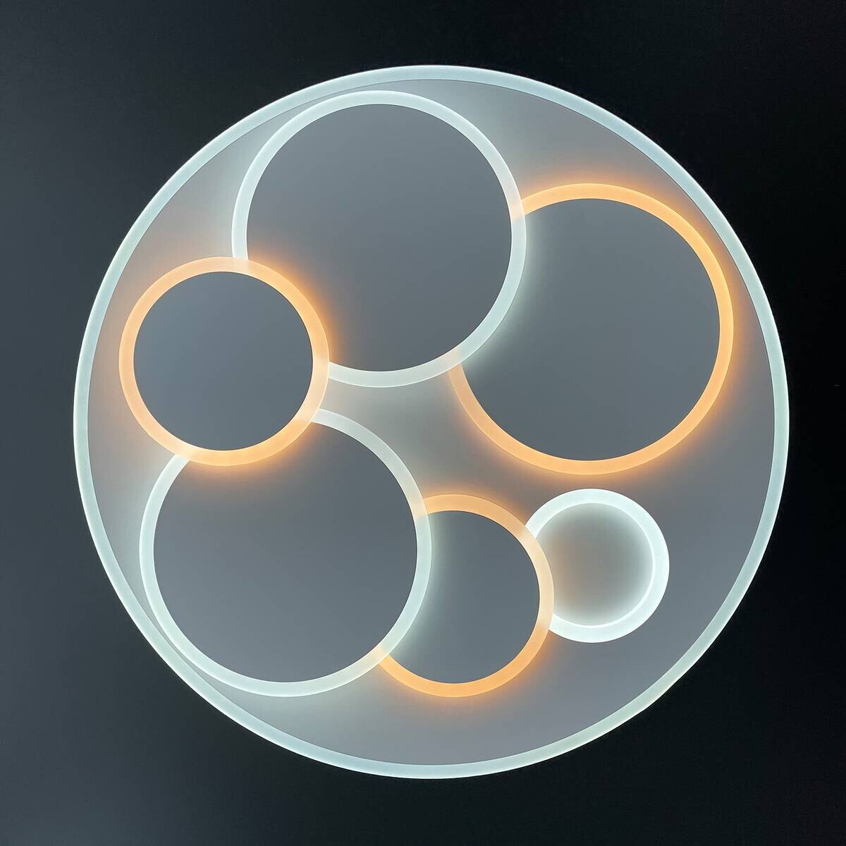 Fischer & Honsel LED-Deckenleuchte 21162 weiß Acryl H/D: ca. 7x50 cm 1 Brennstellen