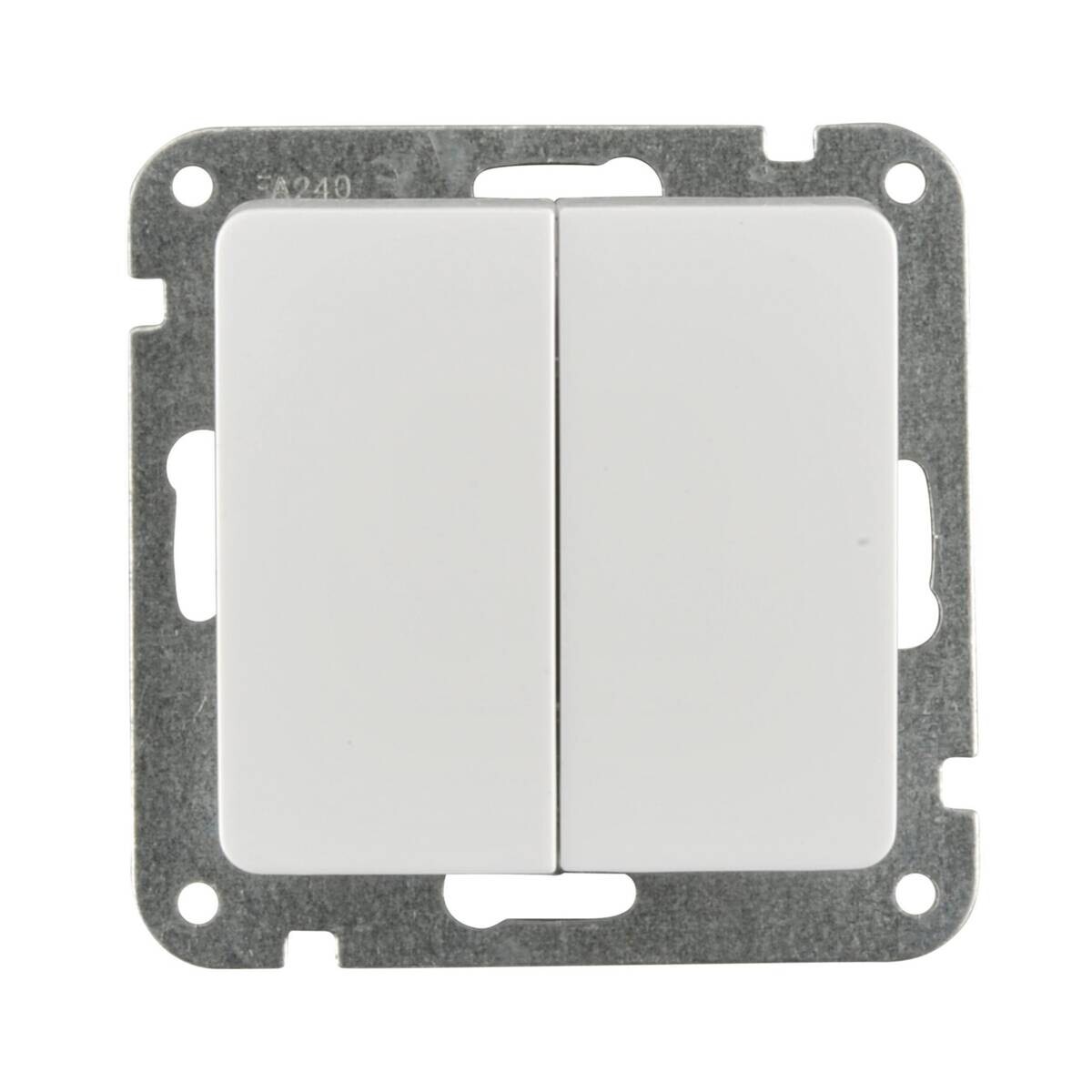 Serienschalter weiß