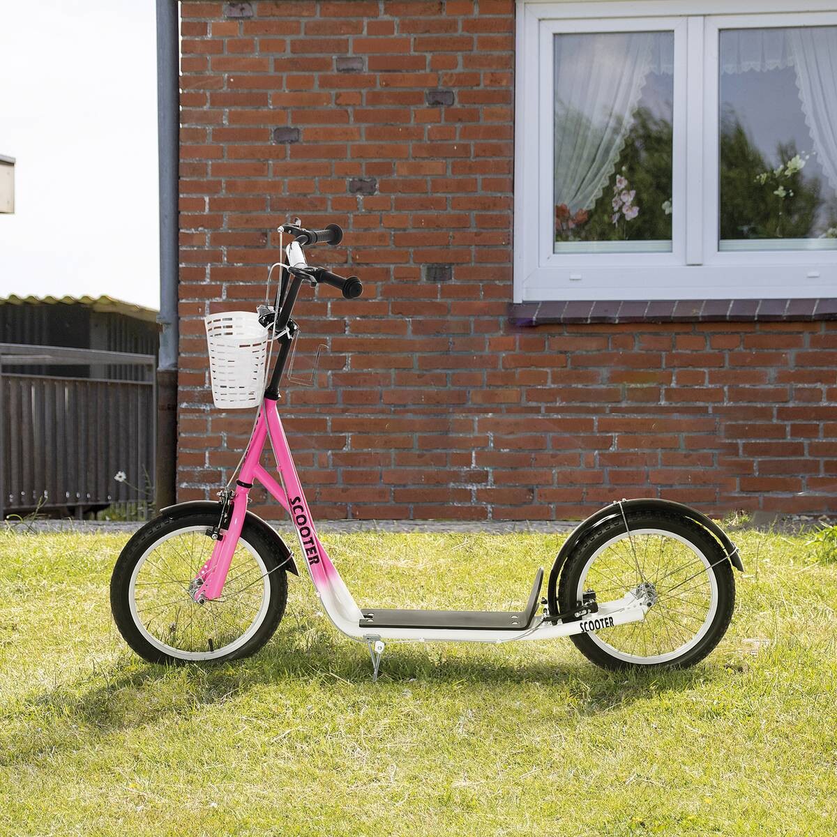 HOMCOM Kinderroller rosa