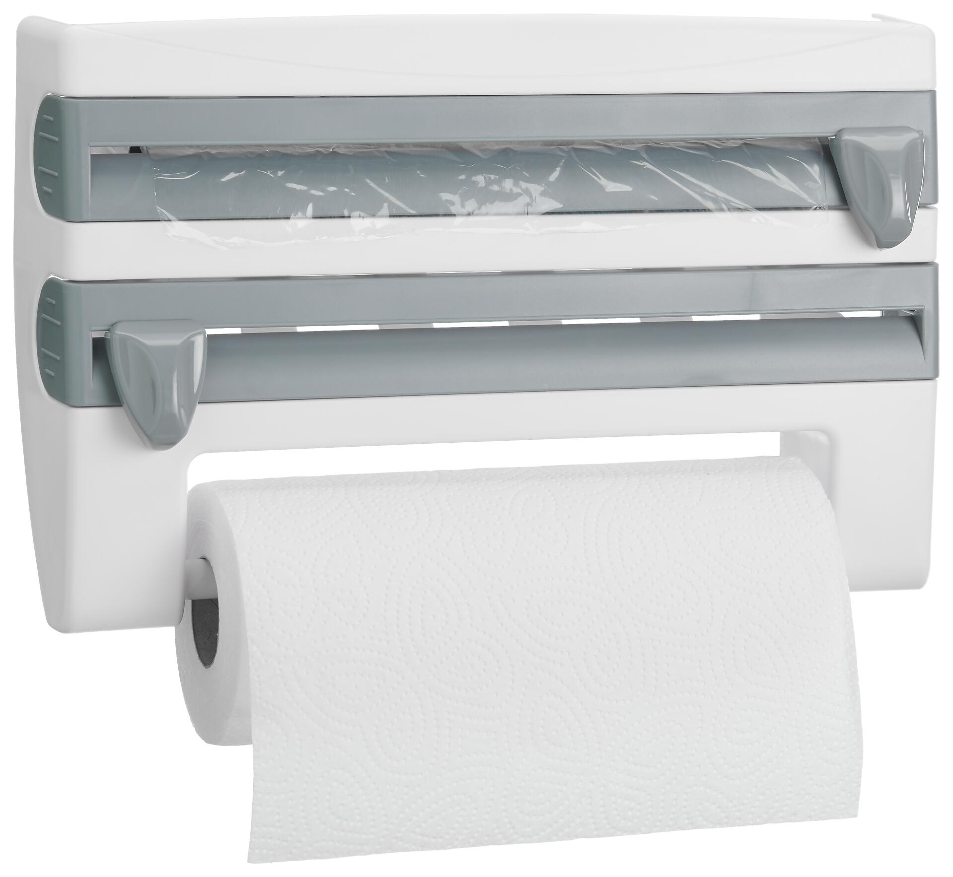 POCOline Küchenrollenhalter weiß Kunststoff B/H/L: ca. 25x10x39 cm