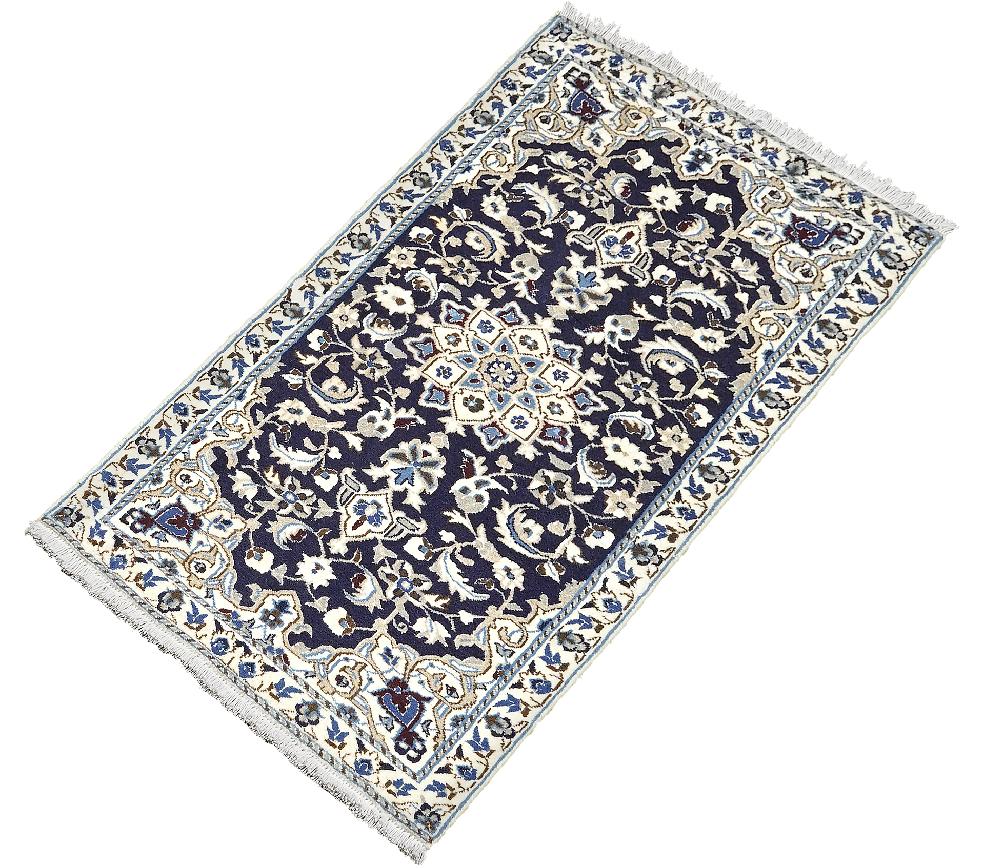 PersaTepp Teppich Nain 12La blau B/H/L: ca. 67x1x136 cm