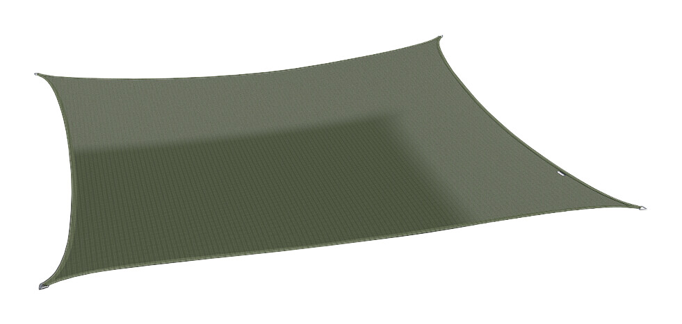 PLATINUM Sonnensegel Coolfit olive Polyethylen B/H/L: ca. 500x1x500 cm