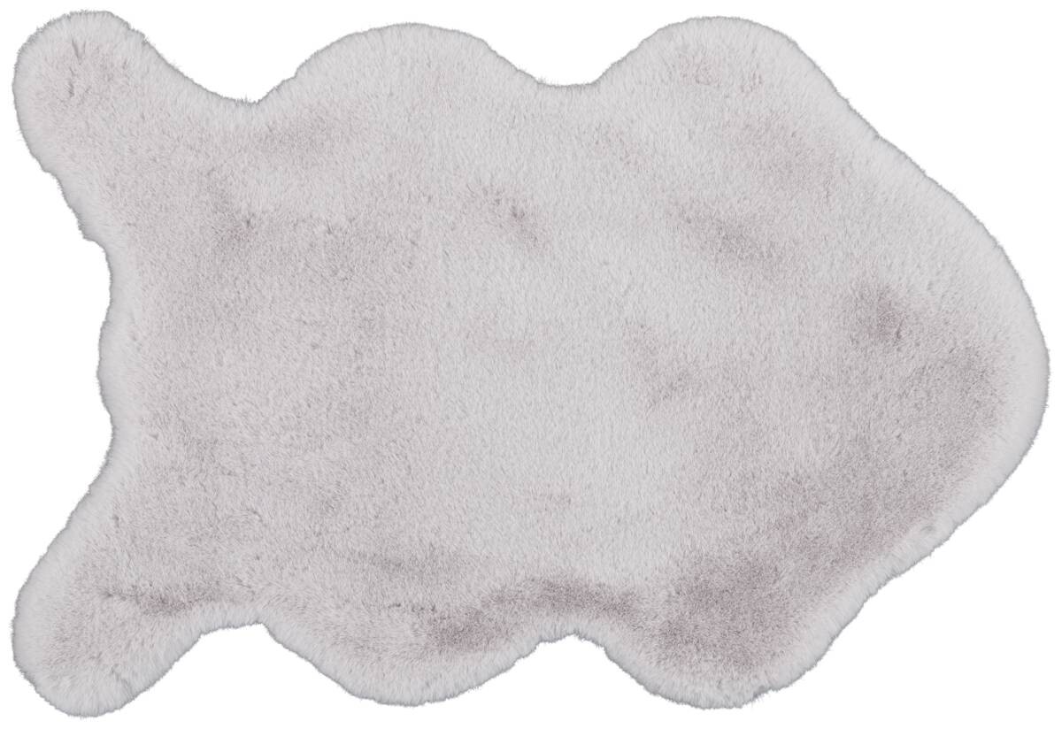 Fellimitat Mats arktikgrau B/L: ca. 60x90 cm