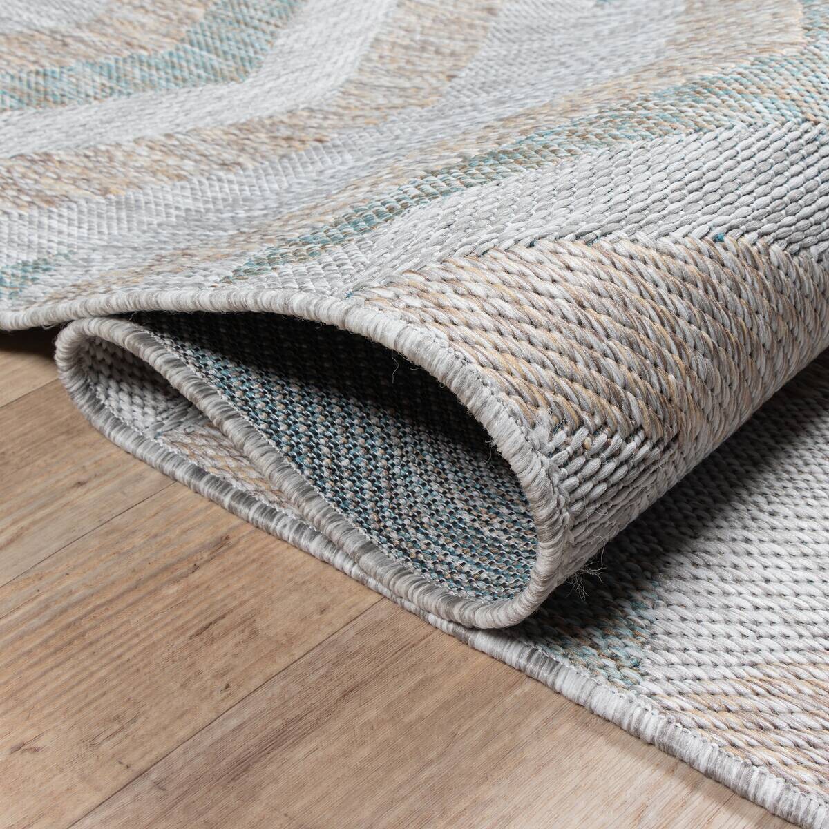 Sanat Outdoorteppich MELISSA grau B/L: ca. 140x200 cm