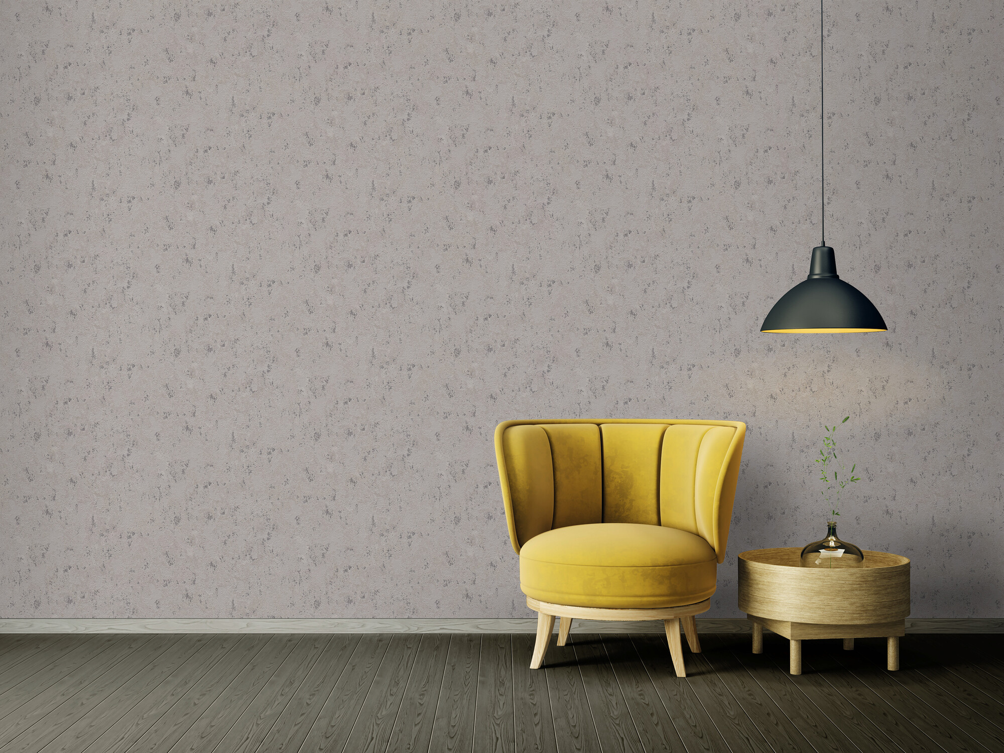 A.S.Creation Vliestapete silber beige B/H/D: ca. 53x1005x9 cm