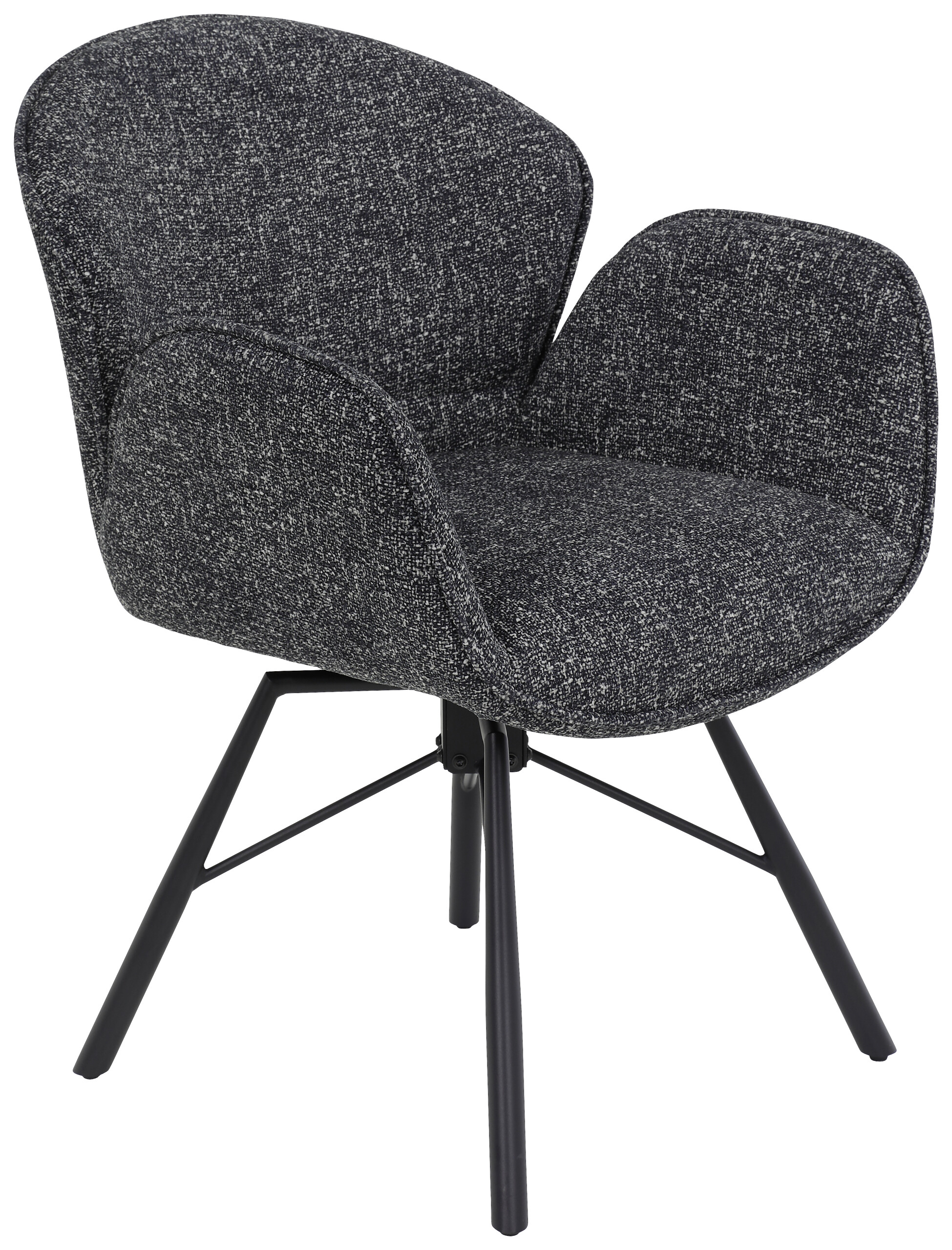 Sessel Bristol, 2er-Set anthrazit Metall Microfaser B/H/T: ca. 62x83x66 cm Sessel Bristol, 2er-Set anthrazit Metall Microfaser B/H/T: ca. 62x83x66 cm