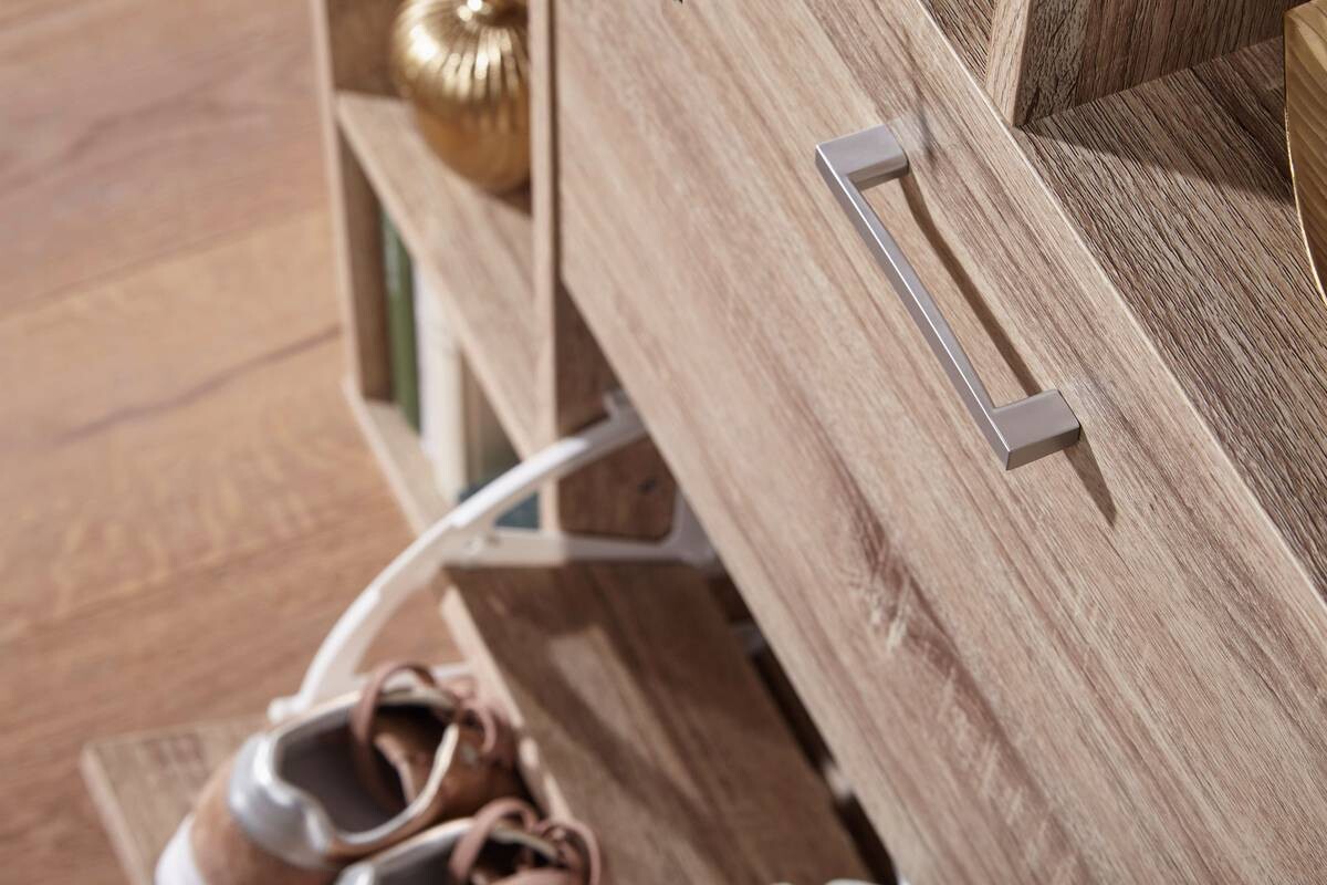 Schuhkipper Eiche Sonoma Nachbildung B/H/T: ca. 24x93x85 cm