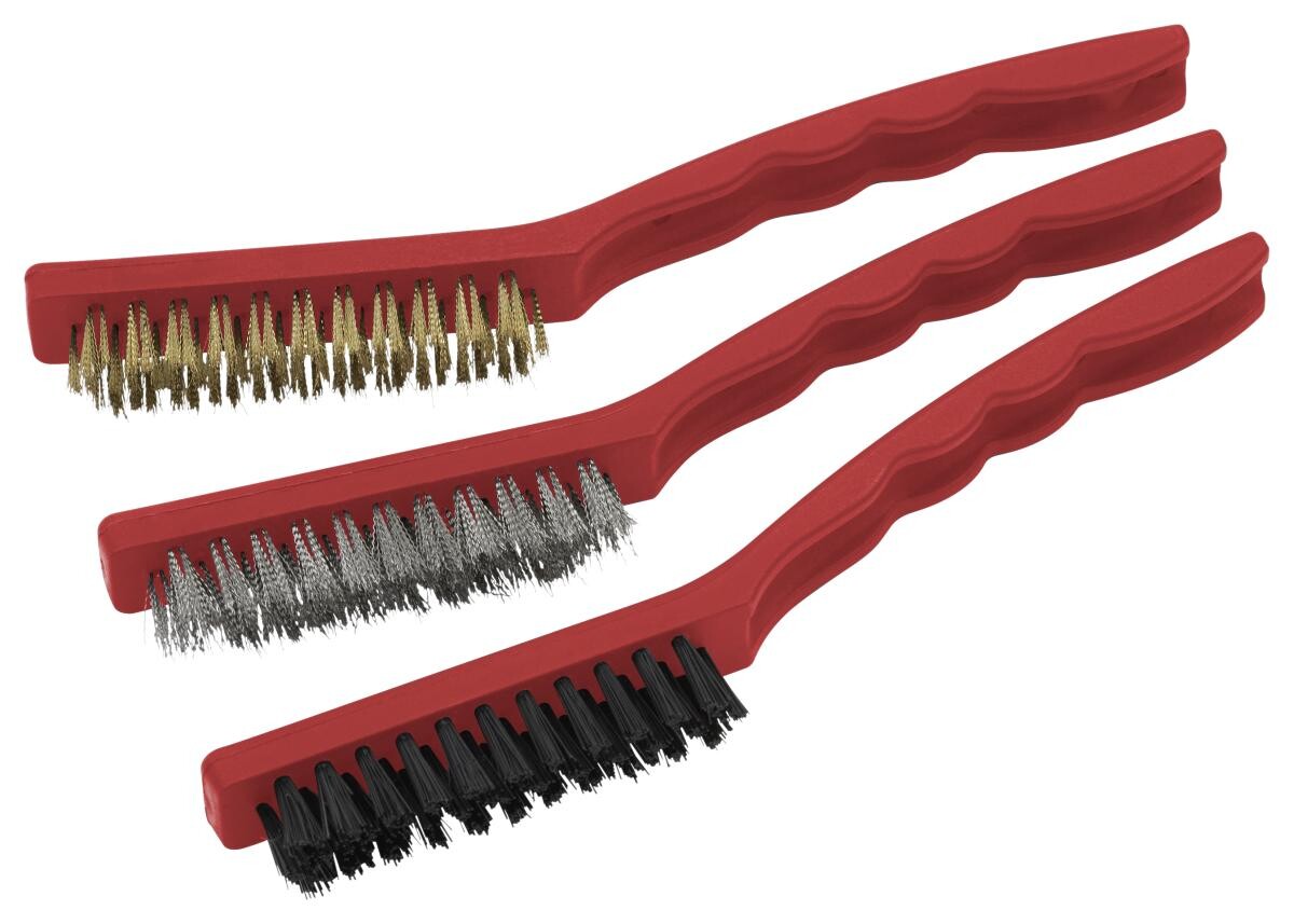 Meister Drahtbürste L: ca. 22,5 cm 3 tlg.