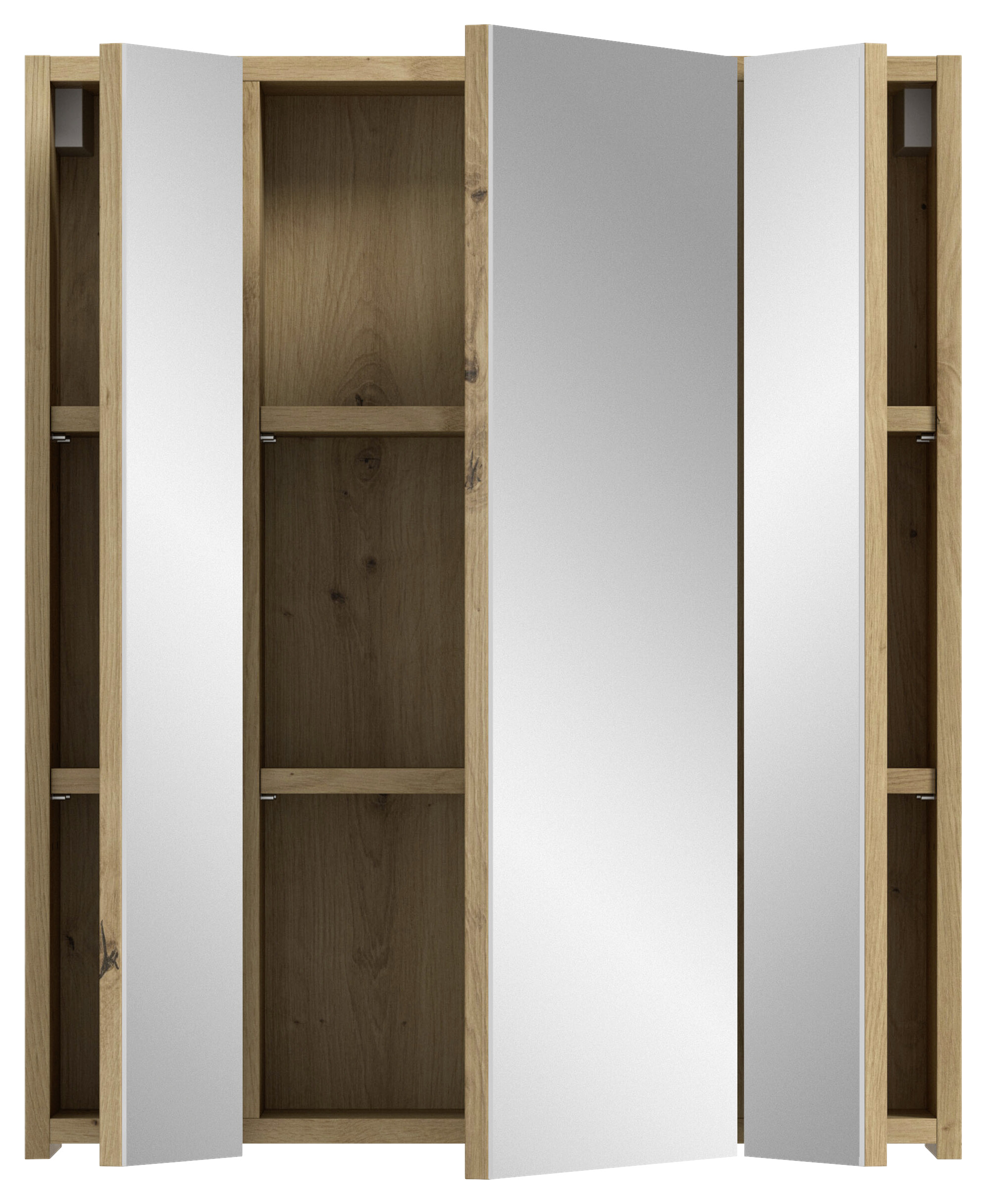 Spiegelschrank Ice Artisan Oak Nachbildung B/H/T: ca. 60x70x18 cm