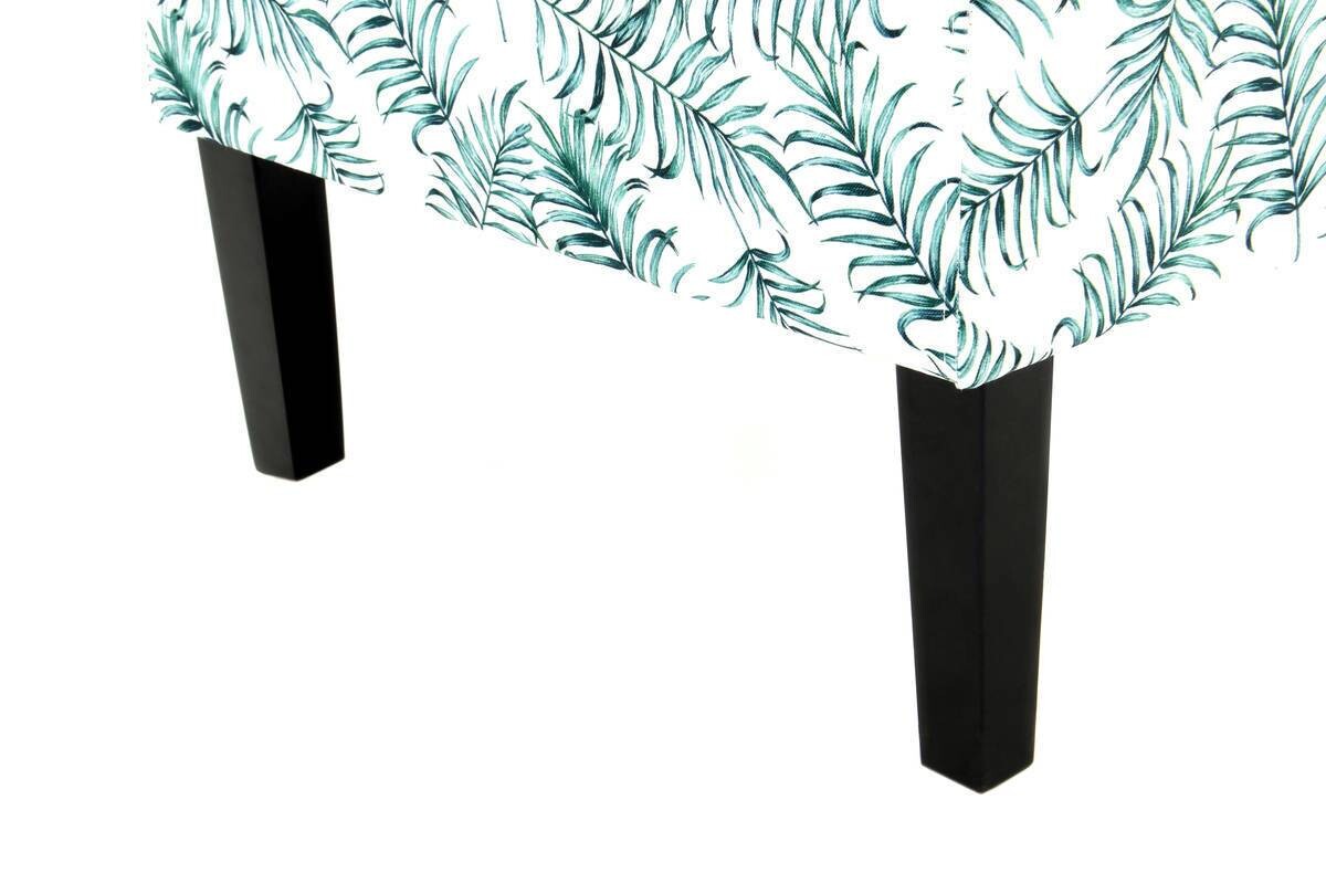 Stuhl Indira 200 grün Microfaser B/H/T: ca. 56x73,5x84 cm