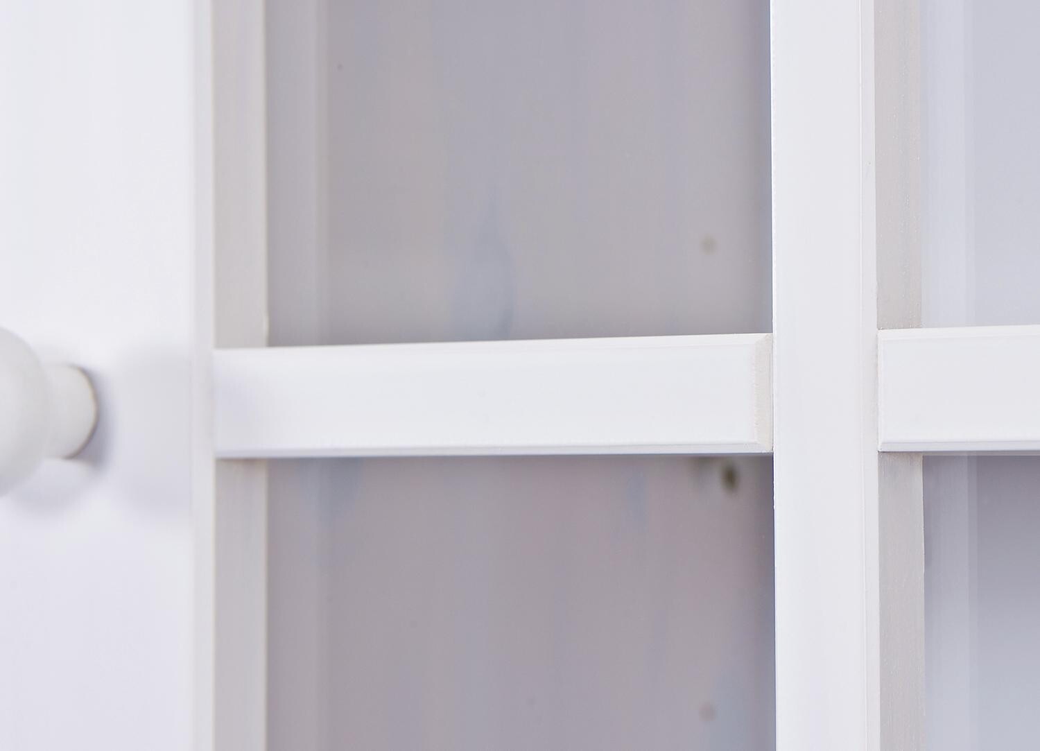 Buffet Siena weiß lackiert Kiefer B/H/T: ca. 130x198x43 cm