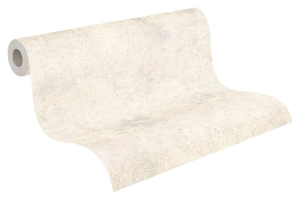 A.S.Creation Vliestapete weiß creme B/H/D: ca. 53x1005x8,9 cm