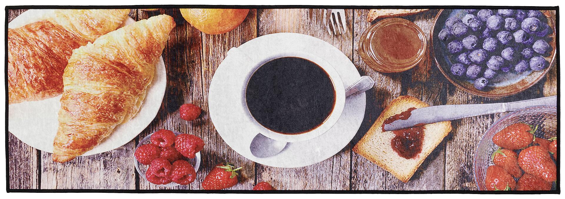 Küchenläufer Trend hellbraun B/L: ca. 50x150 cm