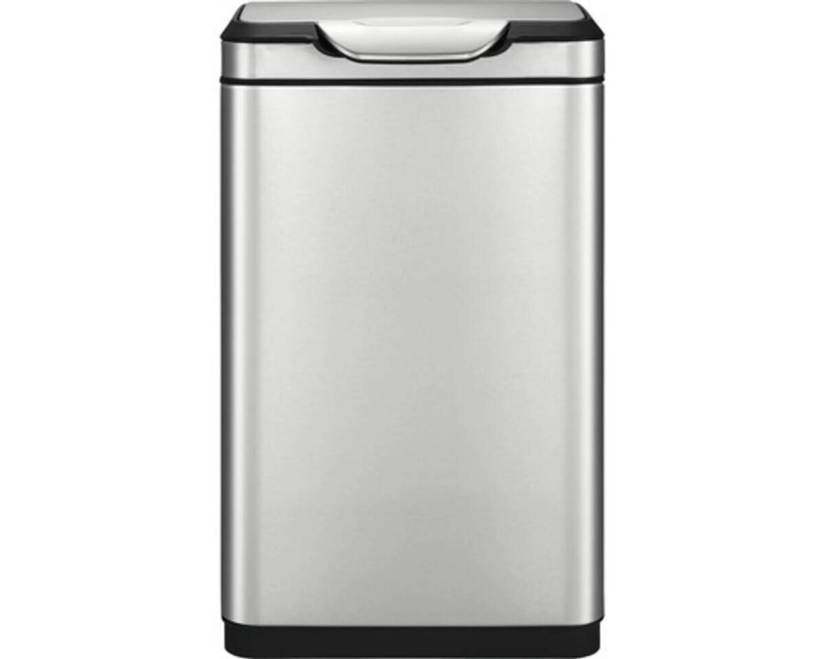 EKO Mülleimer silber B/H: ca. 29x67,4 cm