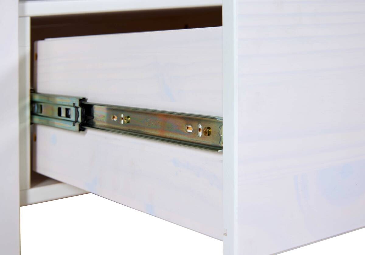 Inter Link Couchtisch Maluno weiß Holz B/H/L: ca. 60x48,8x119,4 cm