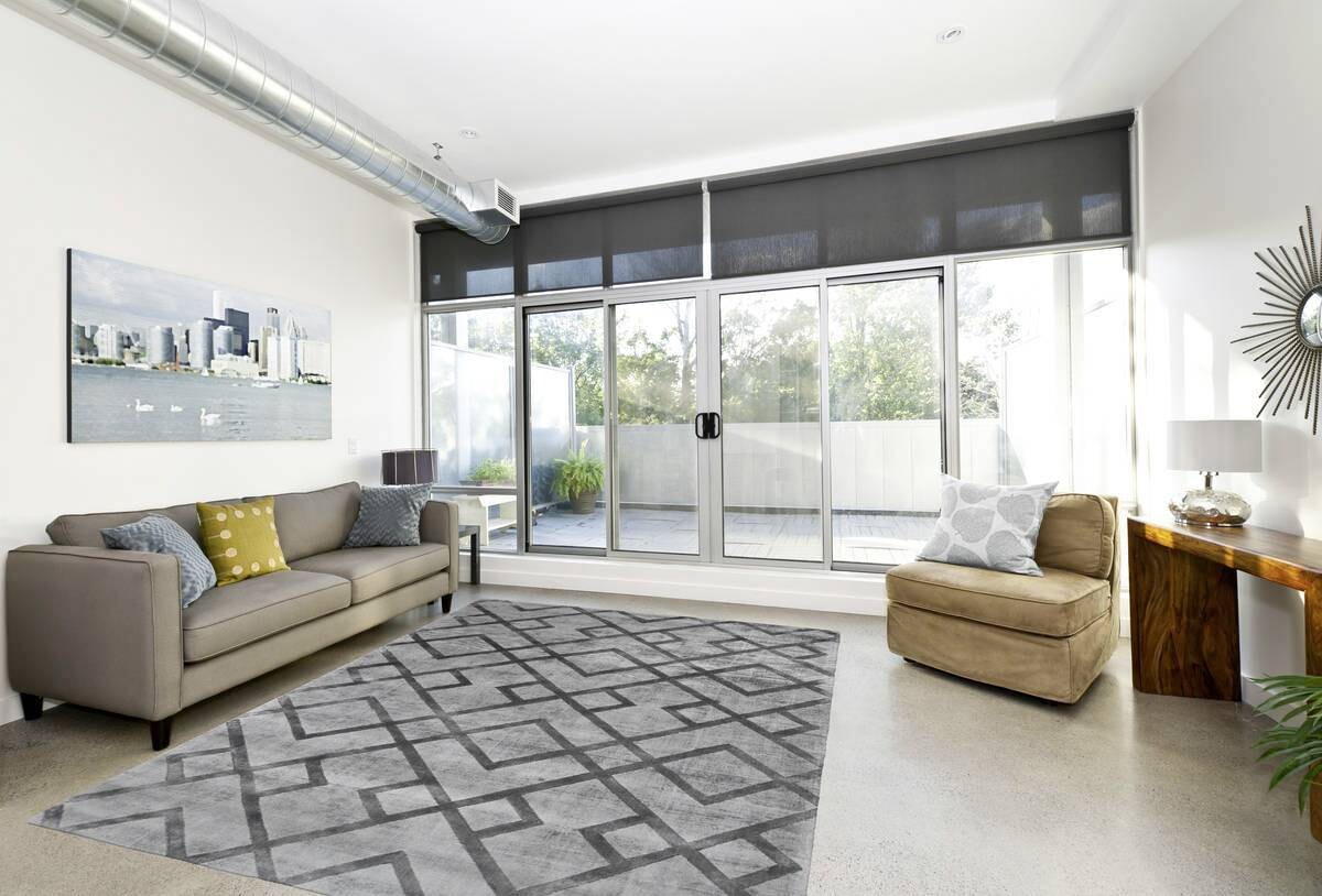 360Living Teppich Luxury grau B/L: ca. 80x150 cm