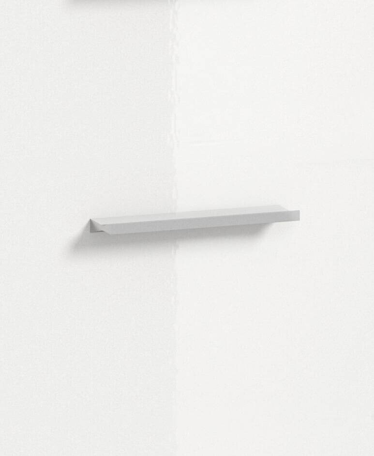 Waschbeckenunterschrank Scout weiß weiß Hochglanz B/H/T: ca. 60x56x37 cm