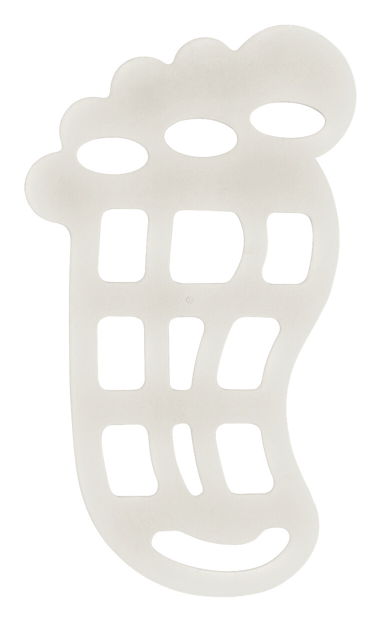 Acus Wanneneinlage Fuß grau Kunststoff