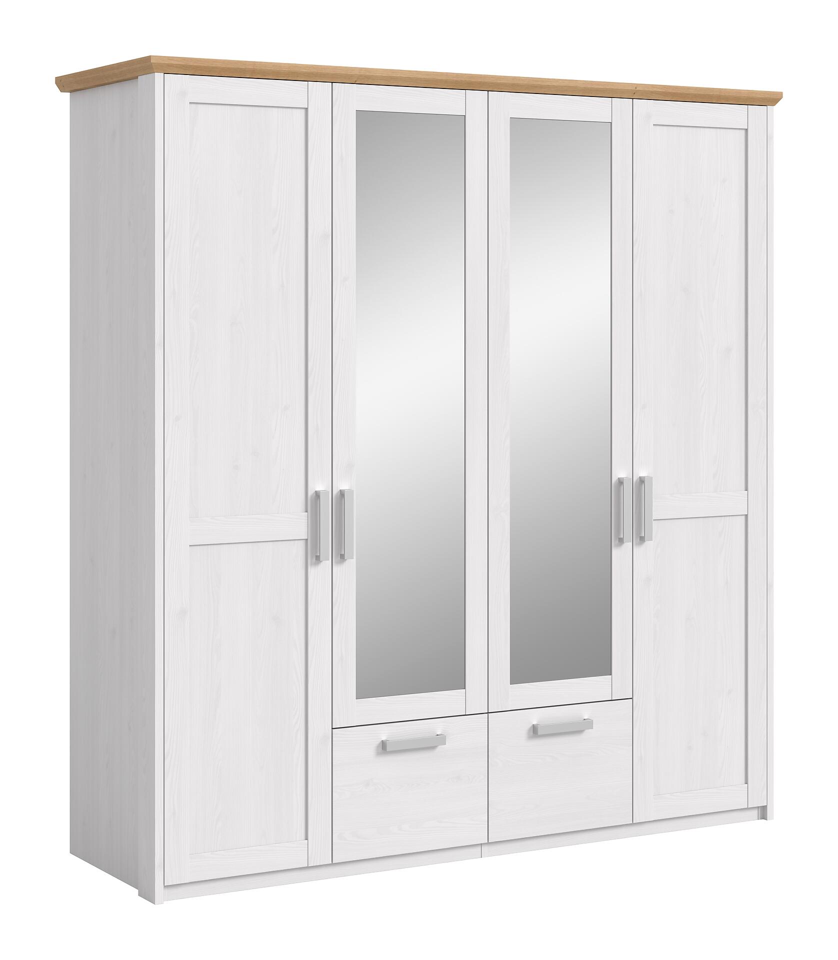 Kleiderschrank VERONA Sibiu Lärche Nachbildung Eiche Artisan Nachbildung B/H/T: ca. 188x20x61 cm Kleiderschrank VERONA Sibiu Lärche Nachbildung Eiche Artisan Nachbildung B/H/T: ca. 188x20x61 cm