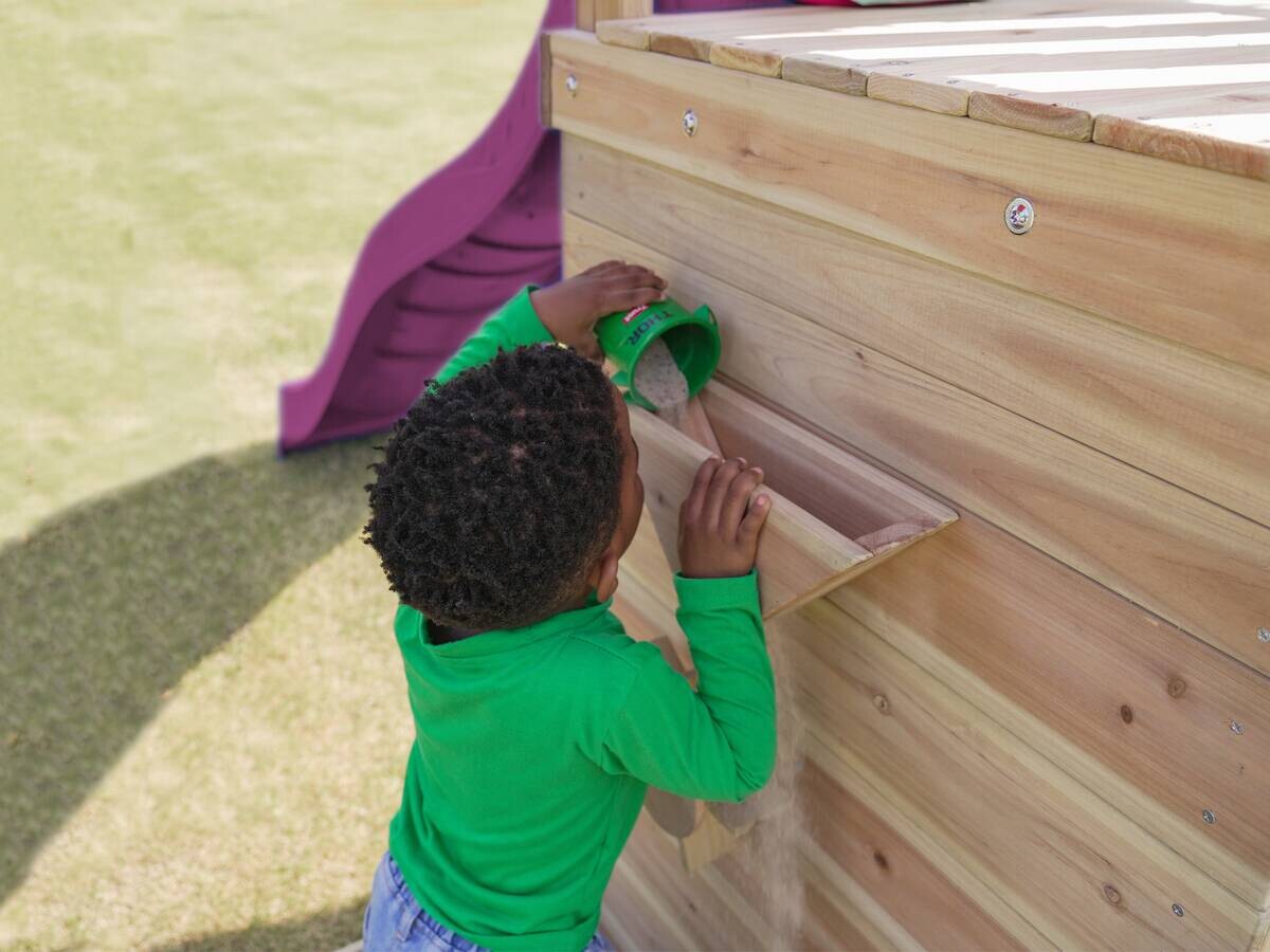 AXI Spielturm Malik braun B/H/L: ca. 345x270x336 cm