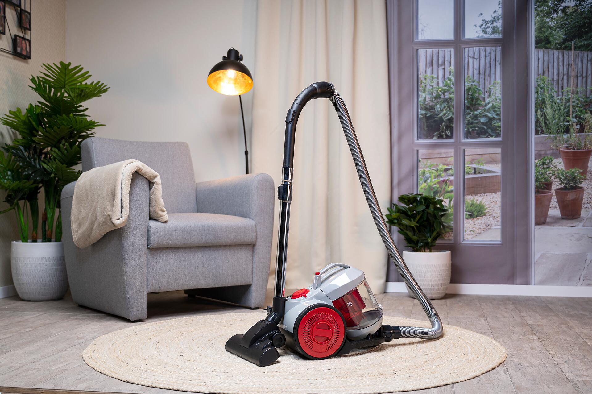 Dirt Devil Bodenstaubsauger DD2503 weiß rot