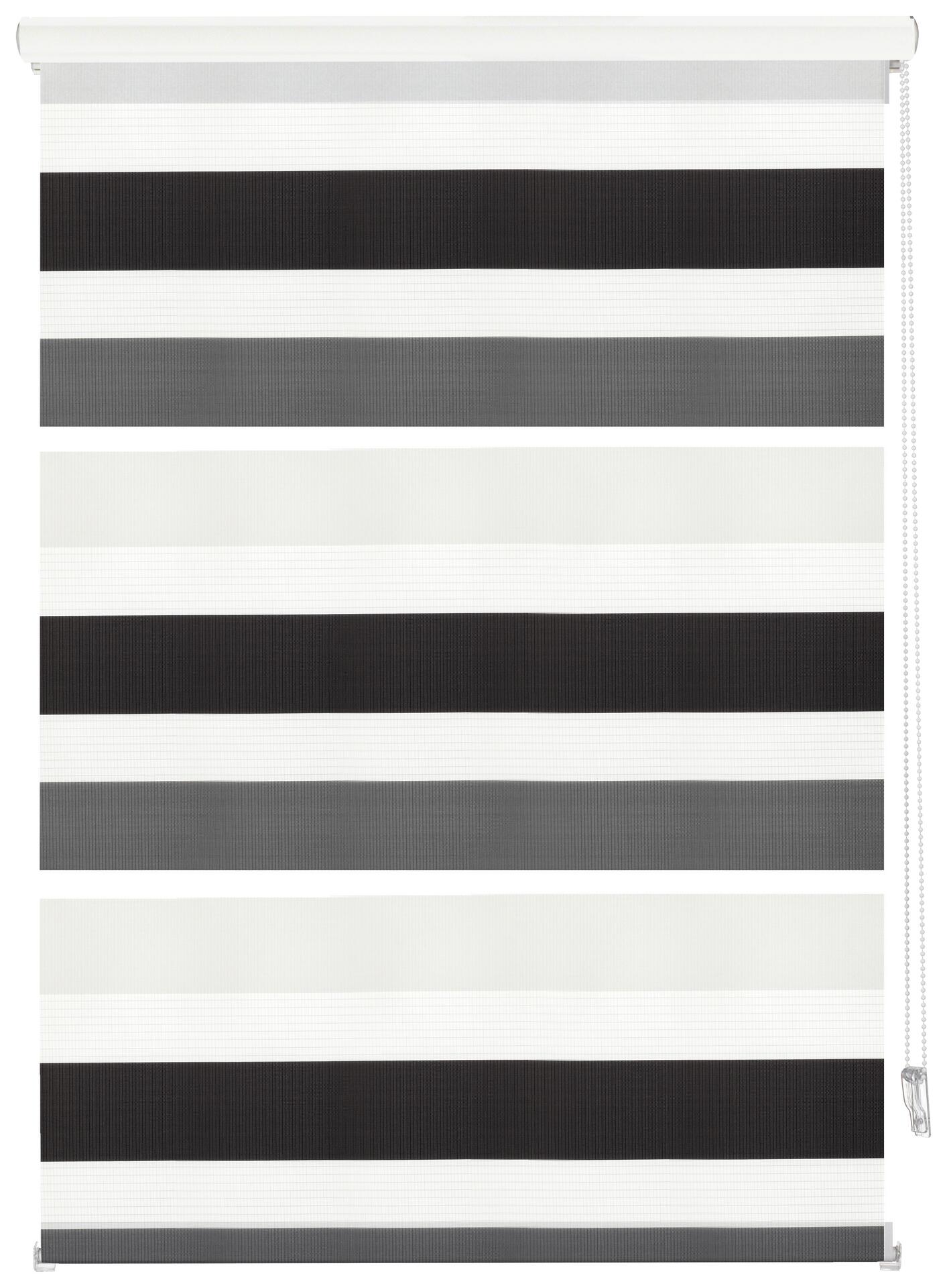 Boviva Doppelrollo mit Blende weiß B/L: ca. 90x160 cm