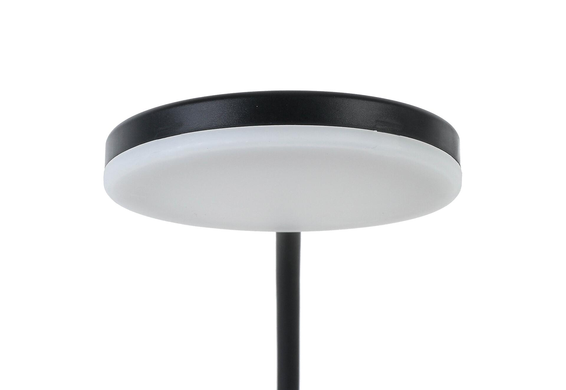 Nolo Tischleuchte Elena schwarz Kunststoff B/H/L: ca. 8,5x47x18 cm