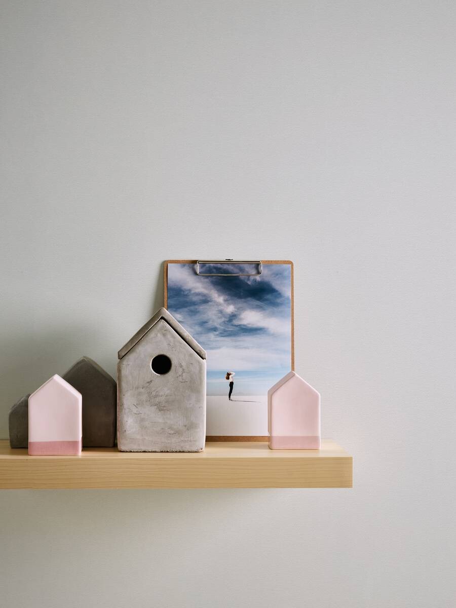 A.S.Creation Vliestapete Black & White Uni weiß B/L: ca. 53x1005 cm