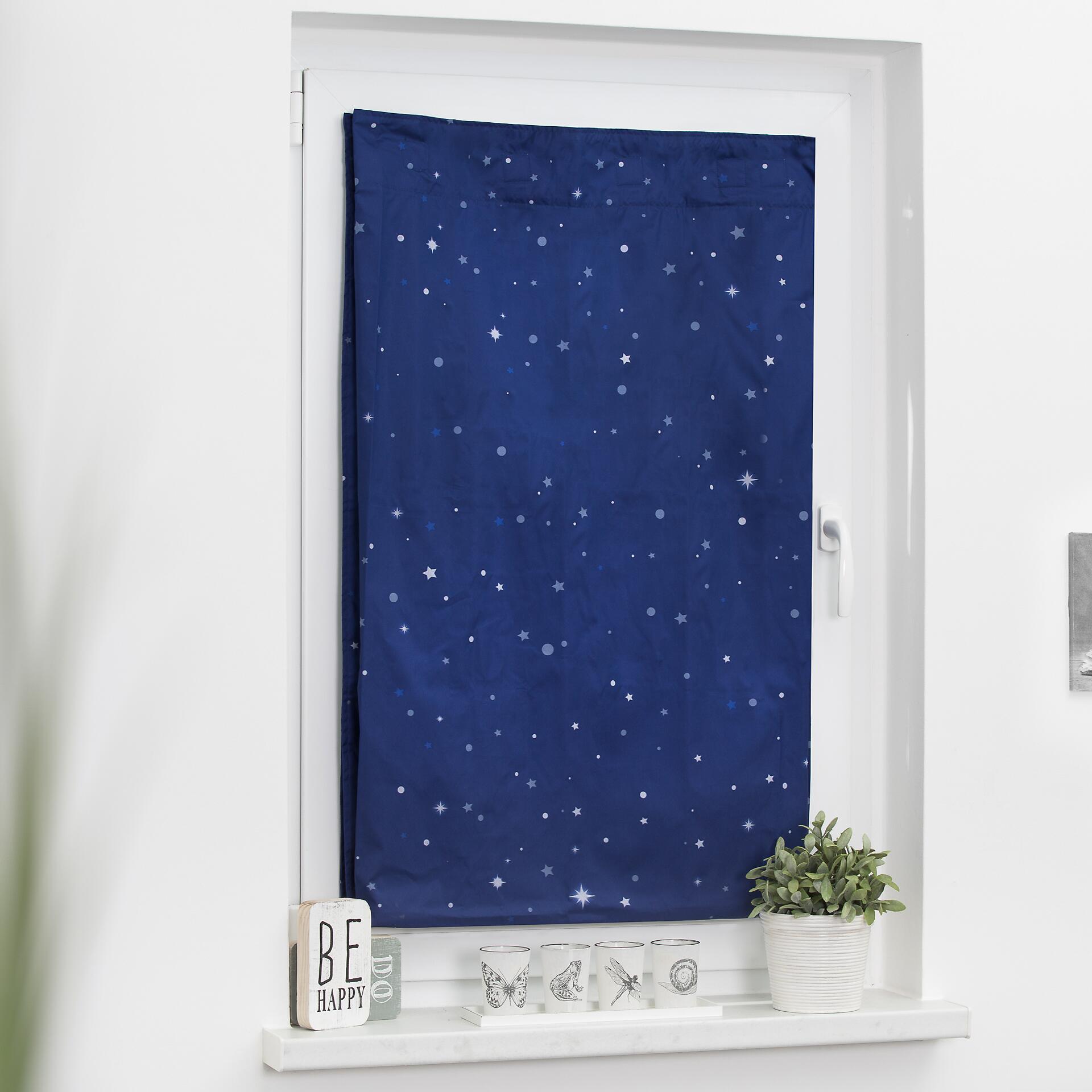 LICHTBLICK Verdunklungsvorhang blau B/L: ca. 130x200 cm